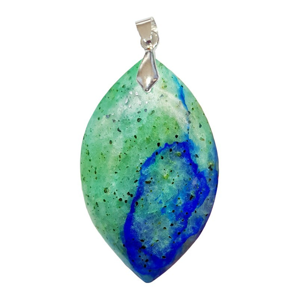 Pendentif Azurite Marquise – Épanouissement et Relaxation