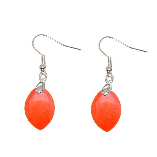 Boucles d’Oreilles Calcite Extra Orange Marquise – Énergie et Détermination - Gemio.ch