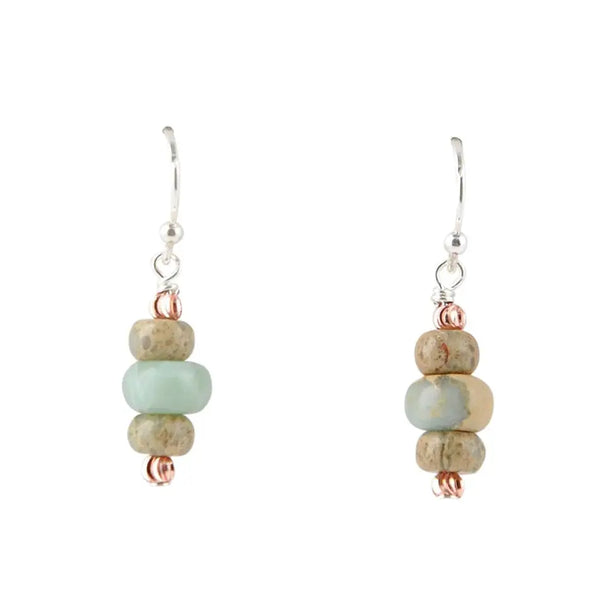 Empreinte Jasper Boucles d'oreilles pendantes rondes - Gemio.ch