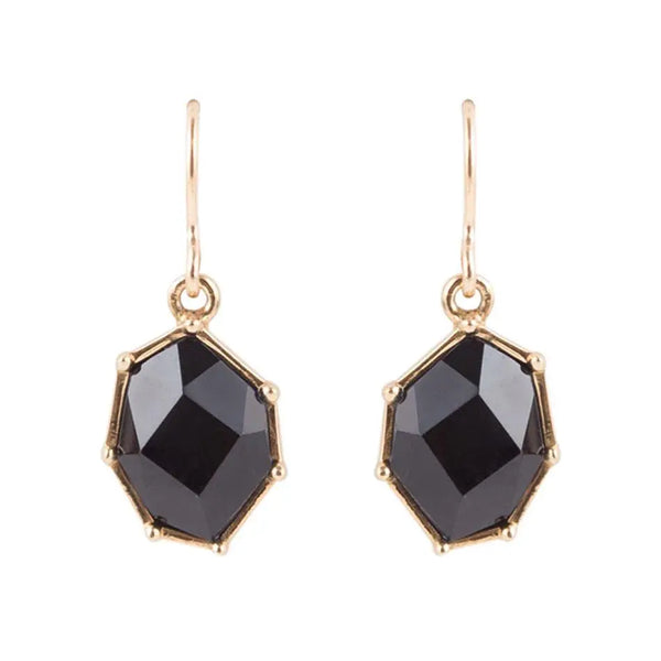 Boucles d'oreilles Lucky 7 - Onyx - Gemio.ch