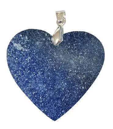 Pendentif Cœur en Lazurite – Dépassement & Clarté Intérieure - Gemio.ch