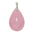 Pendentif Goutte en Quartz Rose – Douceur & Harmonie Émotionnelle - Gemio.ch