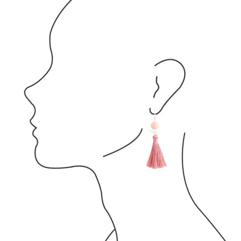 Hübsch in Rose Passel Ohrringe