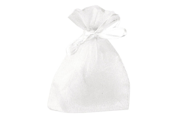 Pochette Cadeau en Organza Blanc - Gemio.ch