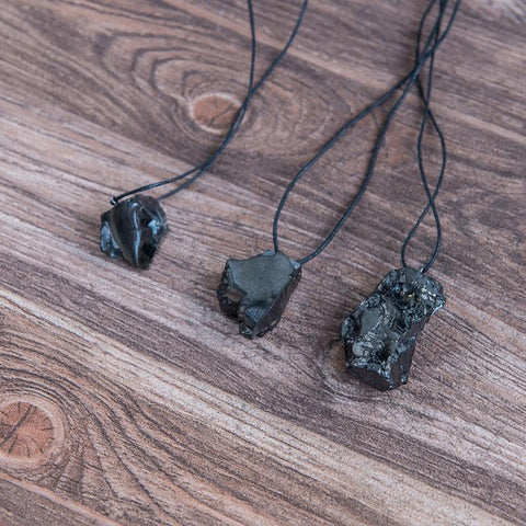 Pendentif en shungite de Russie
